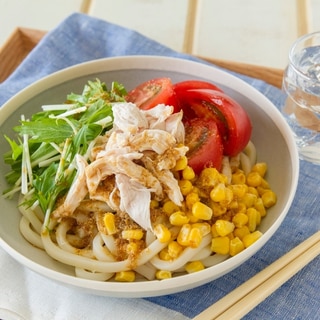 サラダうどん Salad Udon Noodles